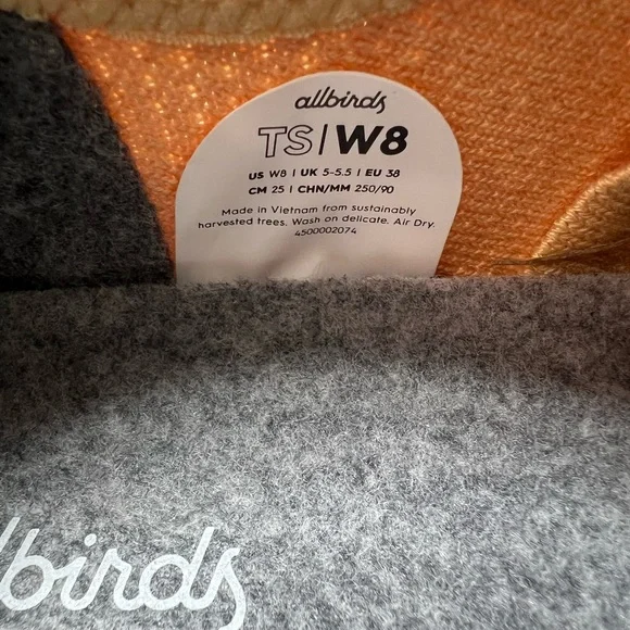 Allbirds Women's Tree Skipper Luxe in Beige Size 8 NIB - Picture 7 of 9